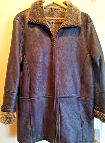 Schwarze damen lammfelljacke - schwarze,
