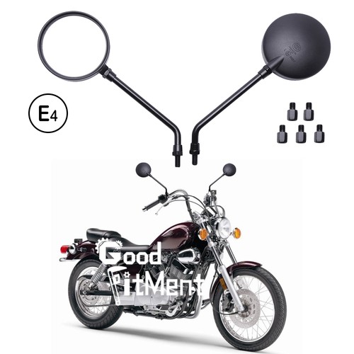 Rund motorrad spiegel - rund,