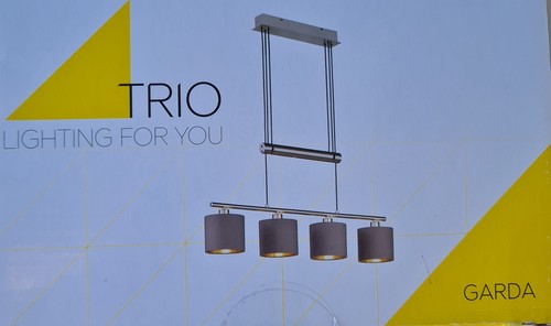 Pendelleuchte garda von trio - "garda",