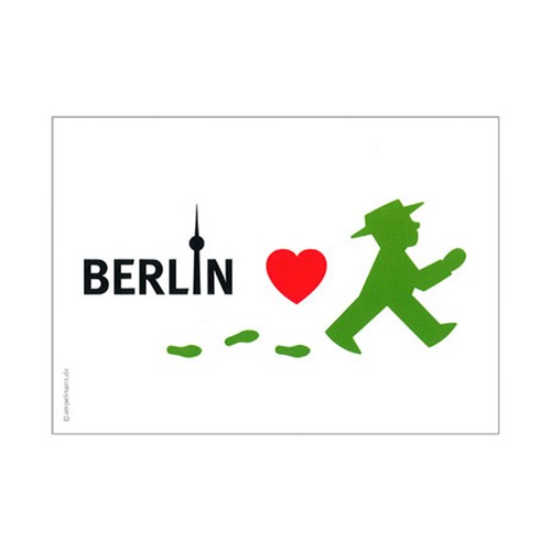 Postkarte postmann berlin mit - postkarte,