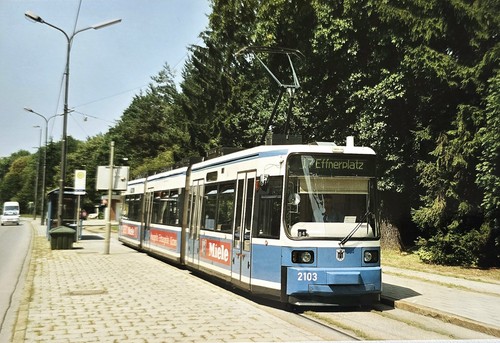 München tram effnerplatz - 17,