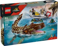 LEGO® Jurassic World 76974 Mosasaurier: Die Bootmission NEU OVP EXKLUSIV!