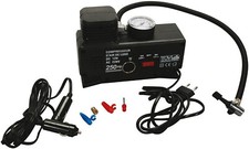 Kompressor 220 / 230 V / 12 Volt Auto elektrische Luftpumpe Ballpumpe Fahrrad