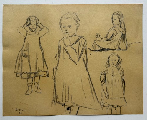 Zeichnung 1906 impressionist - 1906,