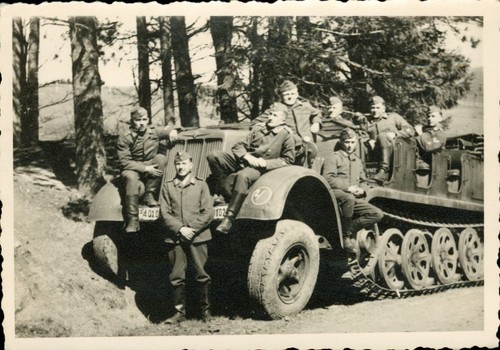 Wk2 foto kfz kettenfahrzeug - wk2,