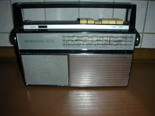 Vintage transistorradio - vintage,