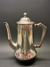 Jugendstil - Versilberte Kaffee- oder Teekanne von WMF um 1915