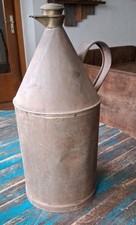 Alte Ölflasche Blechflasche Shabby Vintage Landhaus Deko antik Ölkanne