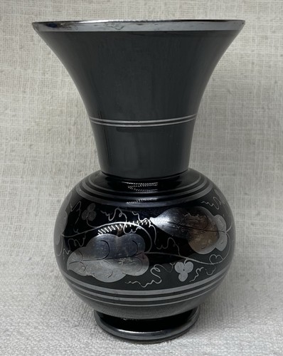 Schwarzglas hyalithglas silver - hyalithglas,