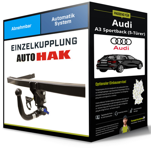 Abnehmbare anhängerkupplung - abnehmbare,