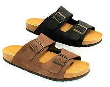 Echtleder Herren Pantoletten