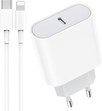 20W USB-C Ladegerät Netzteil - 1m 2m 3m Ladekabel für iPhone 11 12 13 14 Pro Max