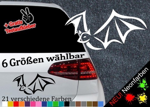 Fledermaus aufkleber 6 - fledermaus,