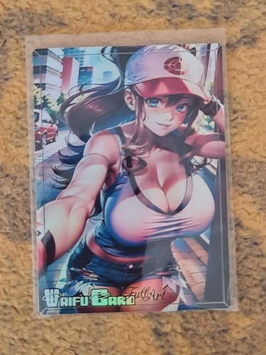 Hilda pokémon waifu card - pokémon,