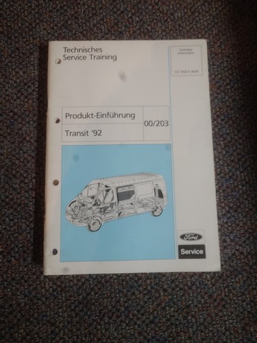 Ford transit werkstatthandbuch - ford,