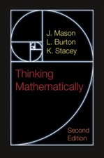Thinking Mathematically by J Mason PAPERBACK 9780273728917