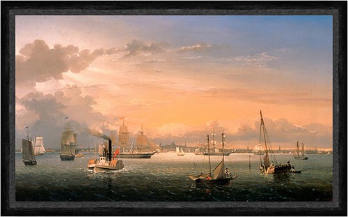 Boston harbor fitz hugh lane - boston,