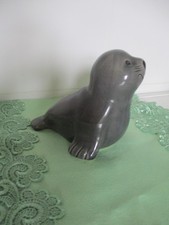 Deko Figur Keramik " Seehund "