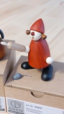 Björn Köhler Weihnachtsmann Frau 2024 NEU & OVP Figur Erzgebirge Katze Sack