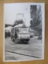 (886A) Altes Foto Straßenbahn