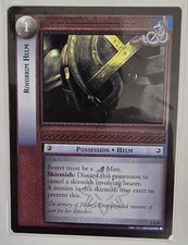 LOTR TCG ! ROHIRRIM HELM 5R89 ! BATTLE OF HELMS DEEP !