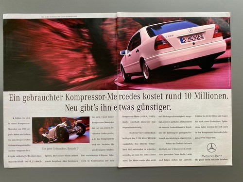 Mercedes 230 kompressor w202 - mercedes,