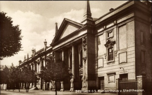 Beuthen schlesien - ak,