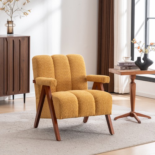 Sessel aus bouclé gewebe - aus, bouclé-gewebe