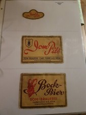 ☆☆Bieretiketten Sammlung Dom Brauerei Carl Funke Köln 152 Etiketten☆☆