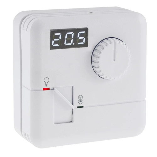 Raumthermostat mit led display - mit, led-display
