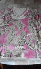 Damentwinset IMAGINI XL Jacke + Top BW 50 L55 beige braun rose   siehe Bild