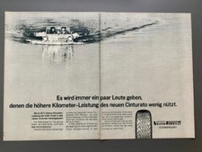 Veith Pirelli Reifen Amphicar im Wasser Oldtimer 1970 Vintage Ad Werbung Reklame