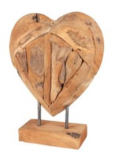 Deko Teakherz 30cm Dekoherz