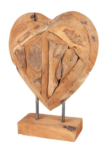 Deko teakherz 30cm - teakherz, dekoherz