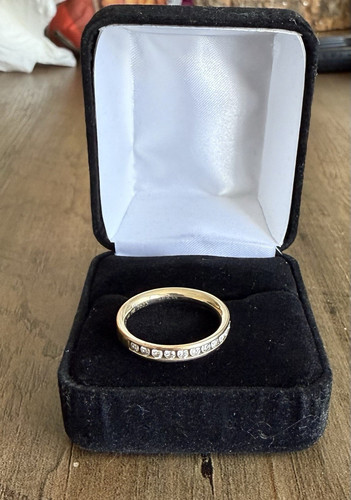 14k gelbgold ring diamanten - 14k,