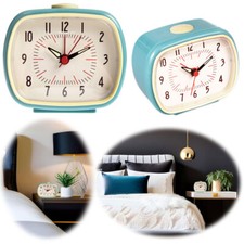 Design Retro Wecker Türkis