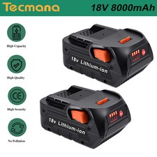 2X 8.0Ah 18V Li-ion Akku für