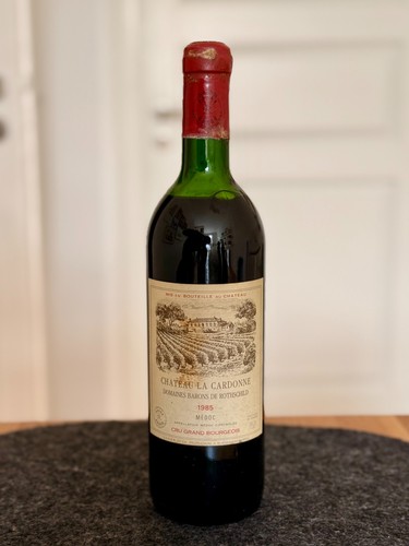1985 château cardonne - château, la