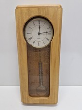 Antik Optik Wanduhr Pendeluhr mit Pendel FUNKTION GETESTET#4