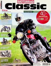 1) Motorrad Classic 09/2018 - 40 Jahre Honda CBX - ei - Münch 4 TTS-E 1400 in e