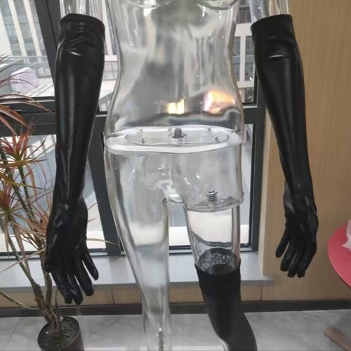 Lang damen handschuhe aus - lang,