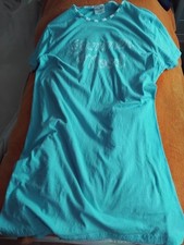 Relax Nachthemd hellblau gr.44 46 Baumwolle kurzarm