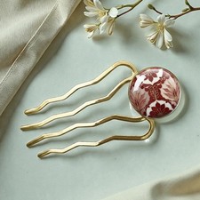 Französische Haarnadel Gold