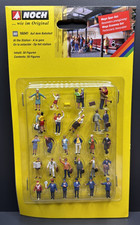Noch H0 16041 Mega-Spar-Set “Auf dem Bahnhof”, 30 Figuren | OVP | unbenutzt