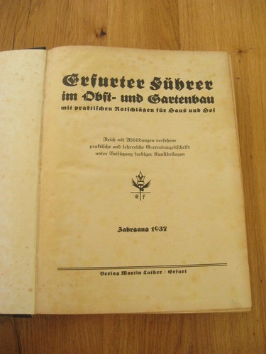 Alte zeitung erfurter führer - alte,
