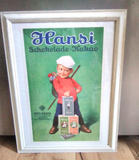 Alte Werbung Hansi Schokolade