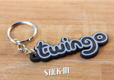 Schlüsselanhänger für Twingo Schwarz Keychain Keyring Black Llavero Schlüsselring
