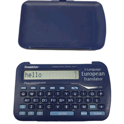 Franklin twe 106 language - franklin,