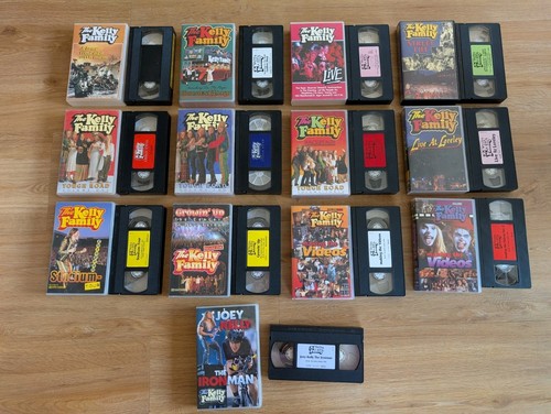 Kelly family vhs videos - family,