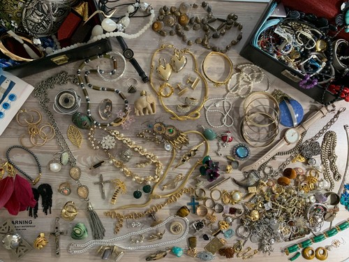 Mode schmuck konvolut - schmuck, sammlung